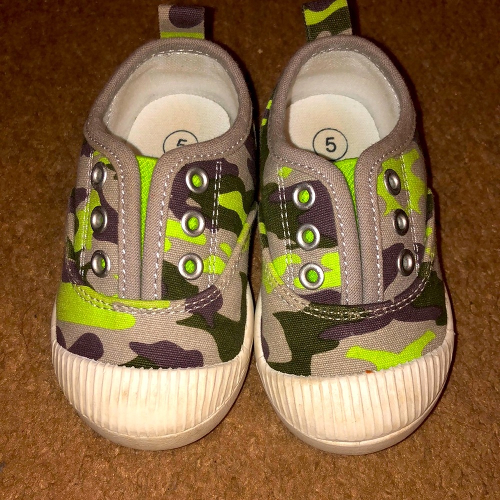 Boys Camo Shoes